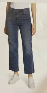 Social Standard by Sanctuary Women's High Rise Crop Jeans Straight Size 14 NWT - Picture 1 of 15