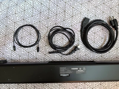 Barra de som Insignia 2.0 canais 32" NS-HSB22 HDMI ARC cabo de alto-falante óptico auxiliar TV - Imagem 1 de 4