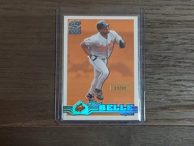 Albert Belle 2000 Pacific Paramount Card #29. Rare NUMBERED 13/99.  Orioles - Image 1 of 3