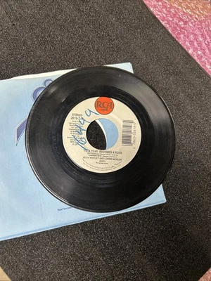 Keith Whitley Till A Tear Becomes A Rose Lorrie Morgan TILL/Ladies Choice Rca 45 - Image 1 of 4