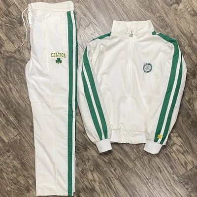Chaqueta y pantalones de colección Boston Celtics NBA Warm Up Shoot Around talla XL Foto 1 de 4