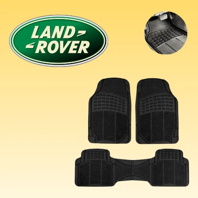 Alfombrillas de goma personalizadas para todos los climas Land Rover 3 piezas Foto 1 de 4