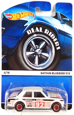 Hot Wheels Heritage Real Riders Series Datsun Bluebird 510 2015 Foto 1 de 3
