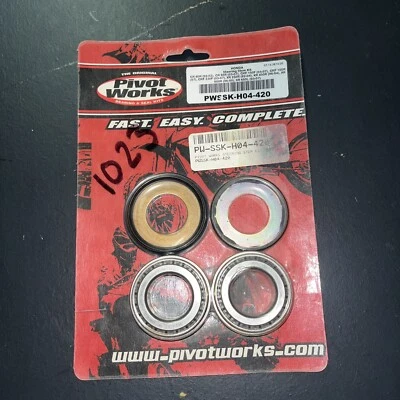 Kit de cojinetes de vástago de dirección pivote funciona Honda CR80 CR 85R Crf150f Crf150r Crf230f Foto 1 de 2