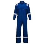 Portwest FR94 Bizflame FR Flame Resistant Lightweight Coverall Reflective Tape