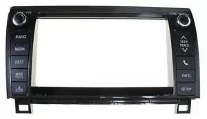 2013-2014 Toyota Tundra Navigation GPS CD Radio Faceplate E7044 86121-0CC20 - Picture 1 of 3