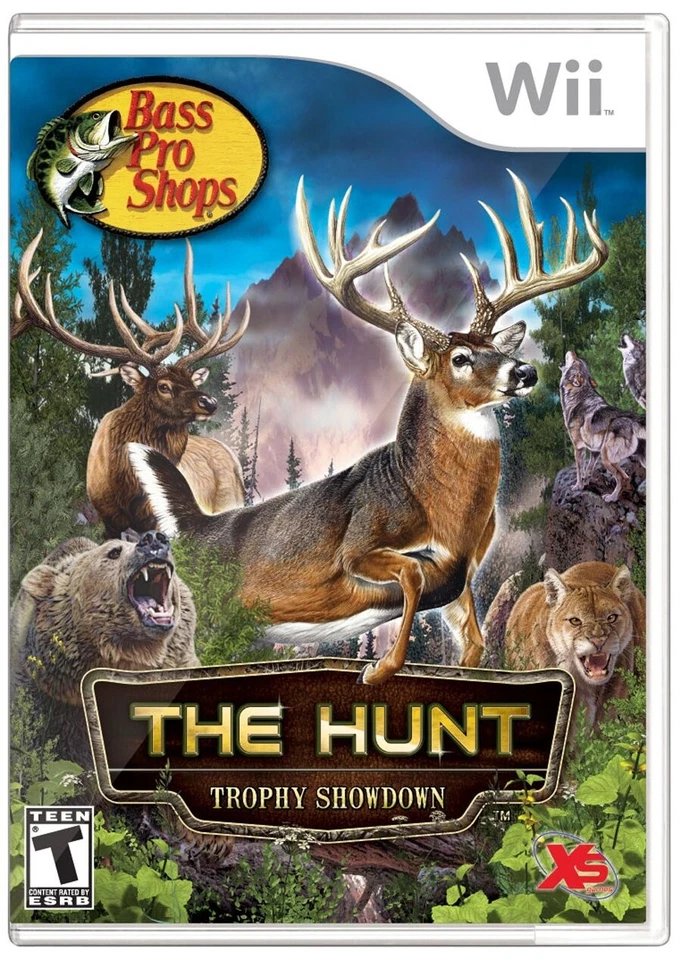 BASS PRO SHOPS THE HUNT W/ GUN ATTACHMENT - Wii, Nintendo, Brand New - Image 1 of 1