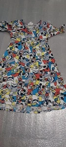 LULAROE Girls Size 8 Mickey Mouse dress - Picture 1 of 5