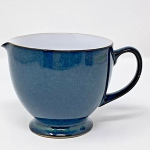 Greenwich by Denby Creamer green w/ white interior Stoneware Pottery 8 fl oz - Picture 1 of 12