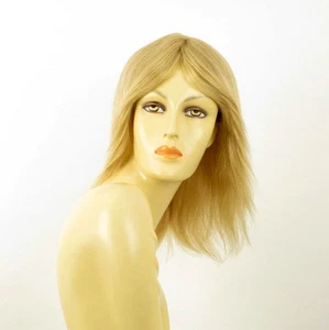 wig for women 100% natural hair light blond ref DELPHINE 22 PERUK - Picture 1 of 8