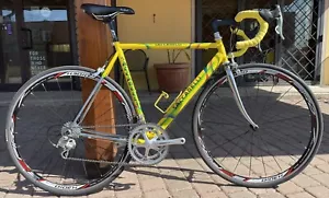Rennrad Stahl Columbus Saccarelli campagnolo Veloce 9x2 V Road Fahrrad - Bild 1 von 3