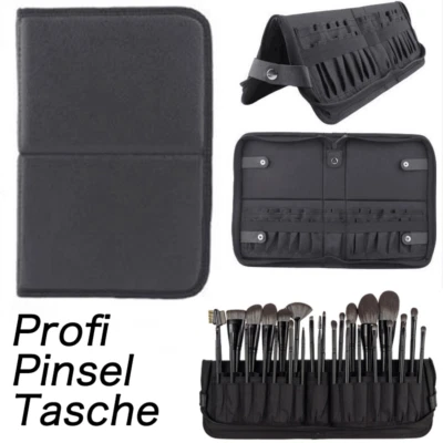 Profi Pinsel Tasche Schmink Organizer für Make up Bürsten Brush bis zu 40 Pinsel