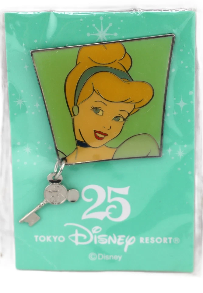 Tokyo Disney Resort Pin TDR 25th Anniversary No.20 Cinderella  — 第 1/1 张图片