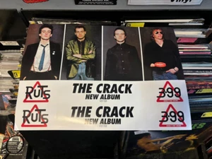 The Ruts - Glossy Double sided Poster - NEW - The Crack - Tour Poster 2019 SALE - Picture 1 of 2