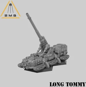 Long Tom Mobile Artillery (Gun Deployed) | Wargaming Miniature | SMB - Picture 1 of 2
