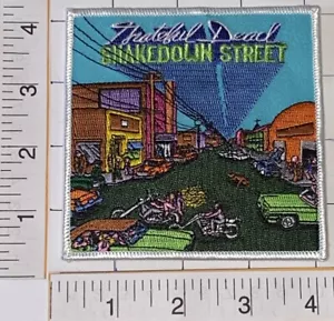 GRATEFUL DEAD SHAKEDOWN STREET MOTORCYCLE JERRY GARCIA MUSIC CONCERT PATCH - Bild 1 von 1