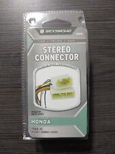 Scosche HA028 Honda Acura Isuzu 1986-2011 Stereo Connector Do It Yourself