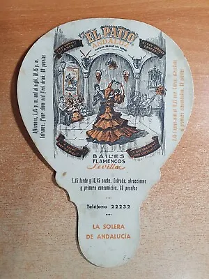 Año 1950 Sevilla Pay Pay BAILES FLAMENCOS. EL PATIO ANDALUZ SOLERA DE ANDALUCIA. • 15€