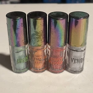 Lot of (4) BH Cosmetics Poison Shock Liquid Eyeshadows SEALED - Picture 1 of 2