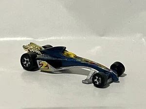 2004 Hot Wheels Greased Lightnin' drag car #2 rare super fast shipping - Picture 1 of 5