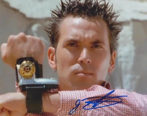 JASON DAVID FRANK as Tommy - The White Power Ranger GENUINE SIGNED AUTOGRAPH Cover