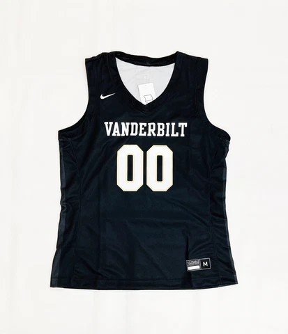 Nike Vanderbilt Commodores Team Basketball Jersey Women's Medium Black DX9081 Cover