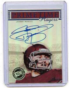 2014 PRESS PASS #PTP-JM JOHNNY MANZIEL "PRIMETIME PLAYERS" AUTOGRAPH RC #11/15 - Picture 1 of 1