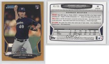 2013 Bowman Draft Chrome Gold Refractor /50 John Hellweg Johnny #23 Rookie RC