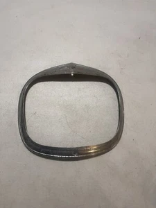 1939 Plymouth Headlight Bezel RH Passenger Side Mopar 698741 Chrome OEM Trim - Picture 1 of 17