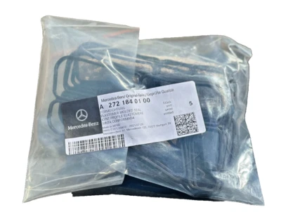*Genuino* Paquete de 5 sellos moldeados elastoméricos Mercedes-Benz 272-184-01-00 Foto 1 de 3