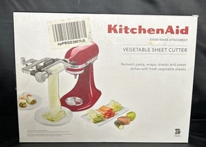 KitchenAid Vegetable Sheet Cutter Stand Mixer Attachment Thin Thick Blades - Picture 1 of 8