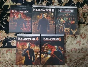 Halloween 4K Bulk Pack 1-5 Ultra HD Shout Factory Releases Brand New - Picture 1 of 2