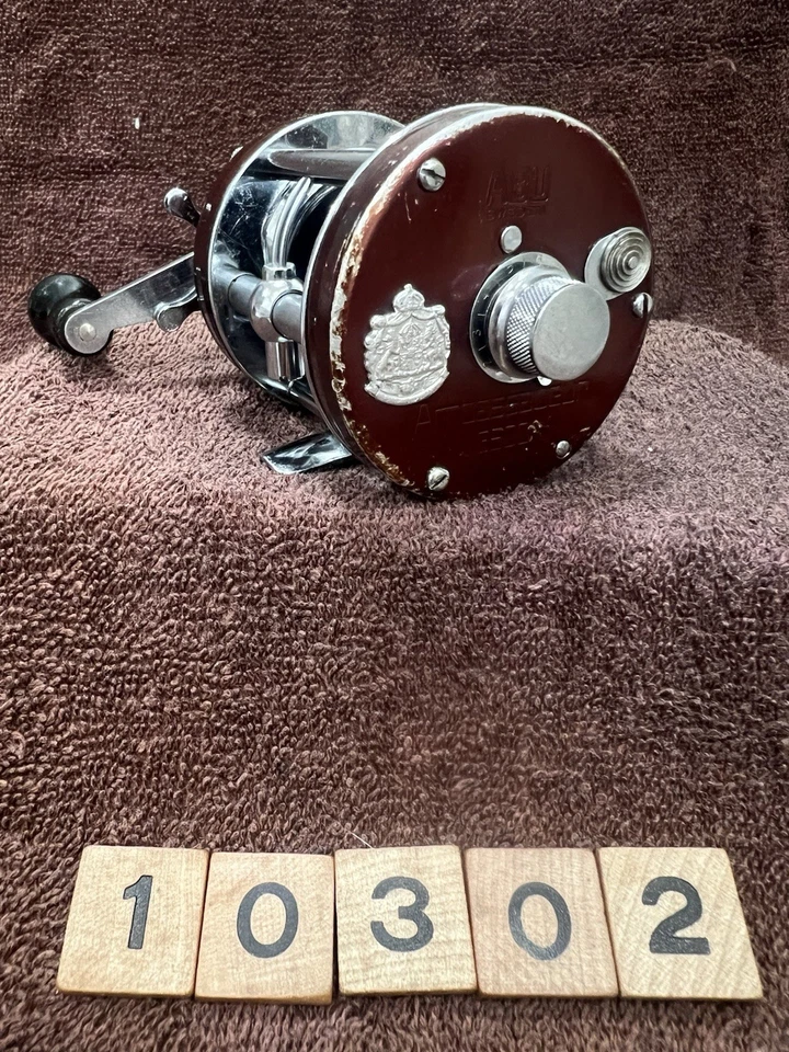 Vintage ABU Ambassadeur 6500 – BROWN Plates – CLEANED • SERVICED • SWEDEN - Image 1 of 4