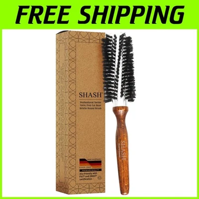 Escova redonda profissional alemã de cerdas de javali - Controle de frizz - Imagem 1 de 4