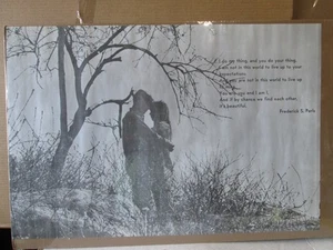 I DO MY THING AND YOU DO YOUR THING VINTAGE POSTER FREDERICK PERLS CNG3480 - Picture 1 of 5