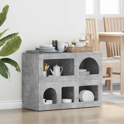 Credenza Legno multistrato Moderna Storage per soggiorno Sala Pranzo vidaXL - Immagine 1 di 4