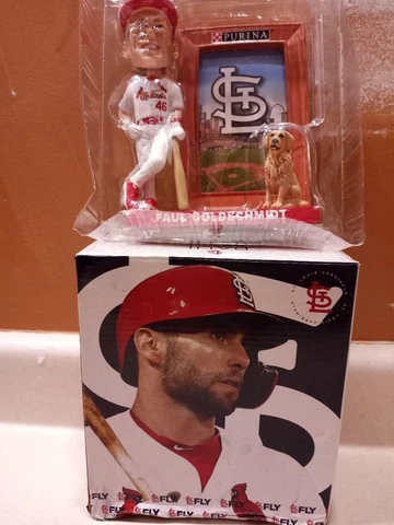 SL-Fly( Purina) PAUL GOLDSCHMIDT BOBBLEHEAD-Bonus Combo Lot. Great Bargain-Look! Cover