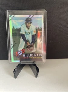 Willie Mays 1997 Topps Finest 1953 Reprint Refractor #244 - Picture 1 of 2