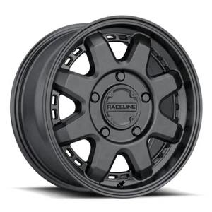 (1) 17x9 +18 Raceline 947B Scout 8x180 Satin Black Wheel - Picture 1 of 2