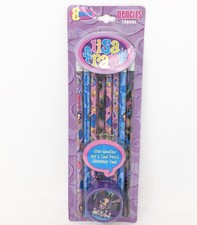 Lisa Frank 8 Pack Pencils & Pencil Sharpener Glamour Girl Vintage New