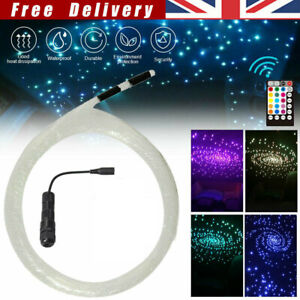 12v RGB Fiber Optic Star Light kit Car LED Ceiling Light Headliner Decoration UK