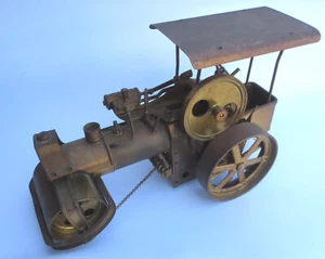 Wilesco Dampfwalze Dampftraktor Dampfmaschine messing Traktor MS Old Smokey D36 - Bild 1 von 8