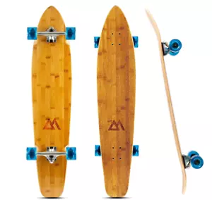 Monopatín de 40+ pulgadas Kicktail Cruiser Longboard y tabla larga Pintail - Imagen 1 de 6