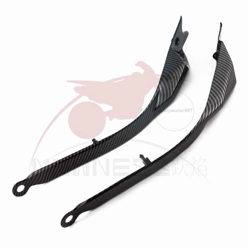 Cubierta lateral del tanque del cuadro de motocicleta de fibra de carbono para Kawasaki ER6N ER6F 2012-2016 Foto 1 de 4