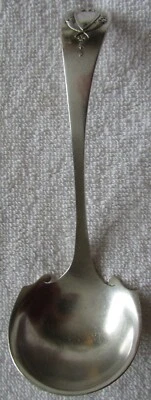 Cucharón de salsa Mount Vernon Lunt de plata de ley Foto 1 de 2