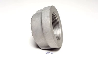 2-1/2" NPT Threaded Pipe Cap Aluminum 356-F Sch 40 Pipe Fitting A061041 - Image 1 of 3