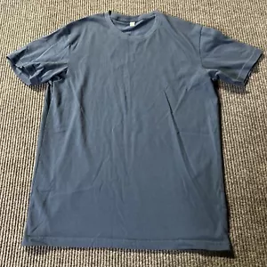Uniqlo T-shirt maglietta uomo M blu manica corta elasticizzata - Foto 1 di 5