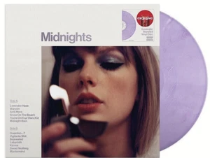 Taylor Swift Midnights LAVENDER MARBLED VINYL RECORD LP Album Sealed Photos NEW - Picture 1 of 8