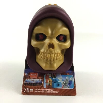 Mega Construx Masters Of The Universe Zodac Scubattack Juego Skeletor Skull Foto 1 de 4