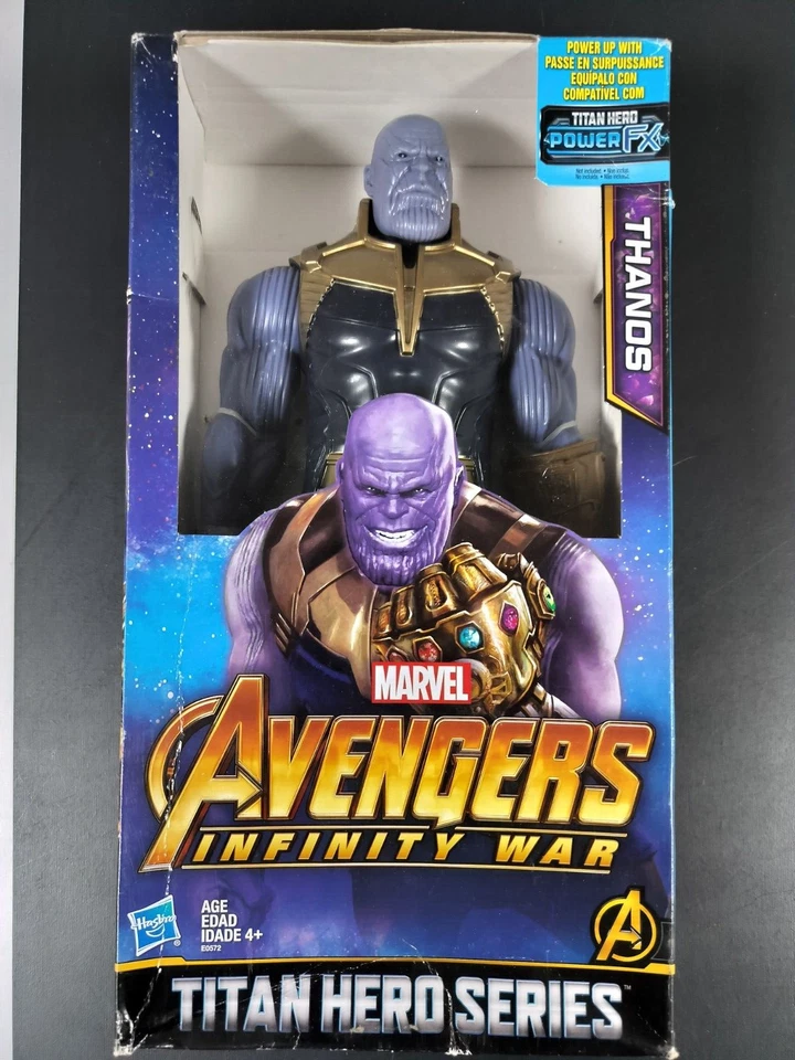 Figura de acción Marvel THANOS Avengers Infinity War Titan Hero Series 2017 12" Foto 1 de 4